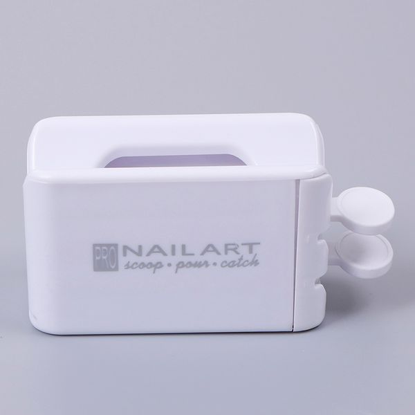 portable powder recycling tray white nail sequin glitter storage box manicure tools, Silver;gold
portable powder recycling tray white nail sequin glitter storage box manicure tools, Silver;gold