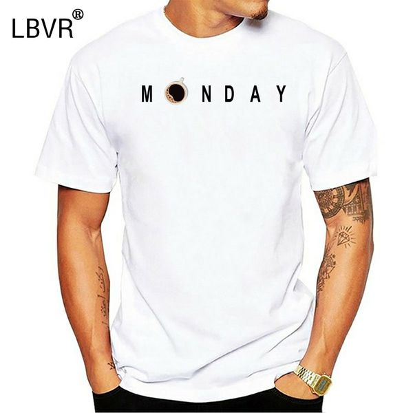 monday tee for coffee lovers and baristas t shirt men designer cotton crew neck original cute funny summer pattern tshirt
monday tee for coffee lovers and baristas t shirt men designer cotton crew neck original cute funny summer pattern tshirt