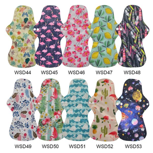 13'' flamingo printed night use reusable menstrual pads for heavy flow large size breathable women cloth pads lining waterproof
13'' flamingo printed night use reusable menstrual pads for heavy flow large size breathable women cloth pads lining waterproof
