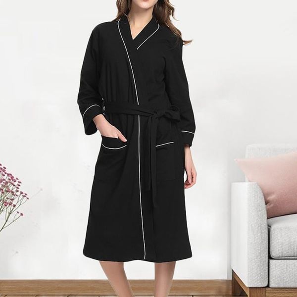 women robes cotton lightweight long robe bathrobe ladies sleepwear v-neck loungewear party bathrobe bridesmaid robes *x, Black;red
women robes cotton lightweight long robe bathrobe ladies sleepwear v-neck loungewear party bathrobe bridesmaid robes *x, Black;red