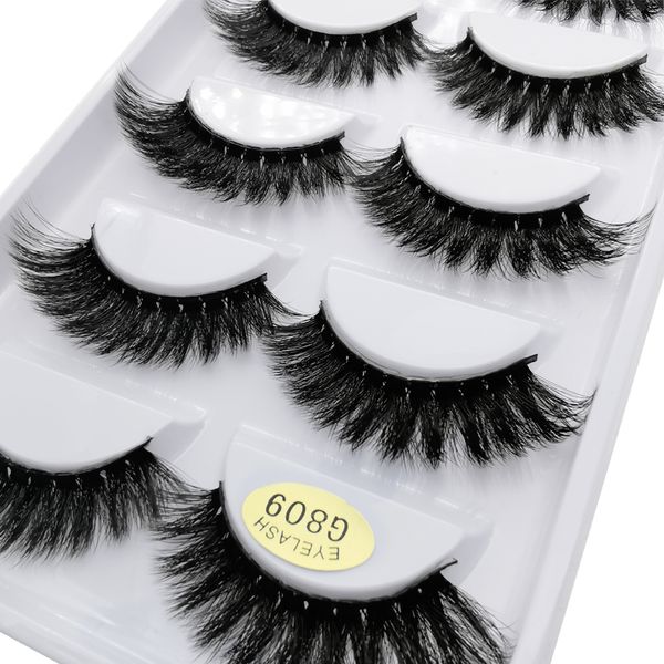 5pairs mink false eyelashes crisscross messy thick exaggerated long fake eyelashes natrual makeup mink eye lashes
5pairs mink false eyelashes crisscross messy thick exaggerated long fake eyelashes natrual makeup mink eye lashes