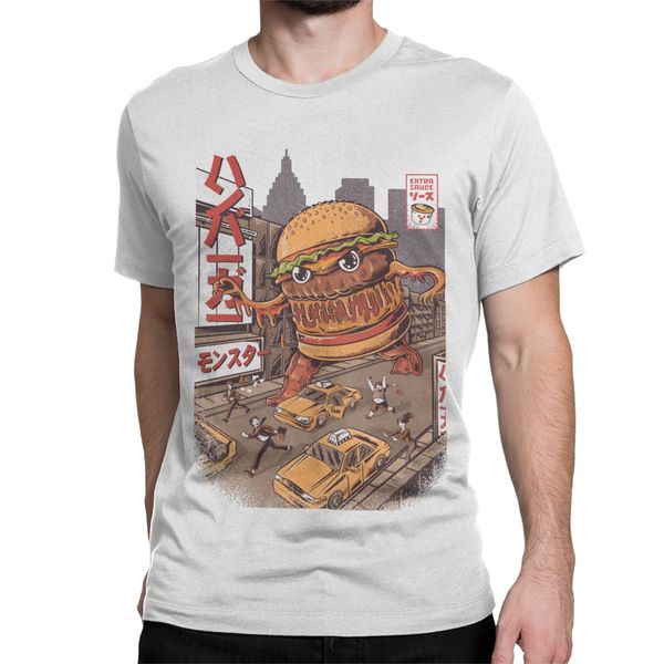 japanese manga food t shirt men's pure cotton awesome t-shirts crewneck burger zilla vintage tee shirt short sleeve
japanese manga food t shirt men's pure cotton awesome t-shirts crewneck burger zilla vintage tee shirt short sleeve