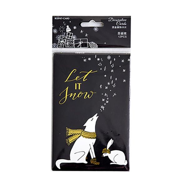 lychee life 12pcs deer printed foil cards festival decorative greeting cards diy invitation crafts christmas favors
lychee life 12pcs deer printed foil cards festival decorative greeting cards diy invitation crafts christmas favors