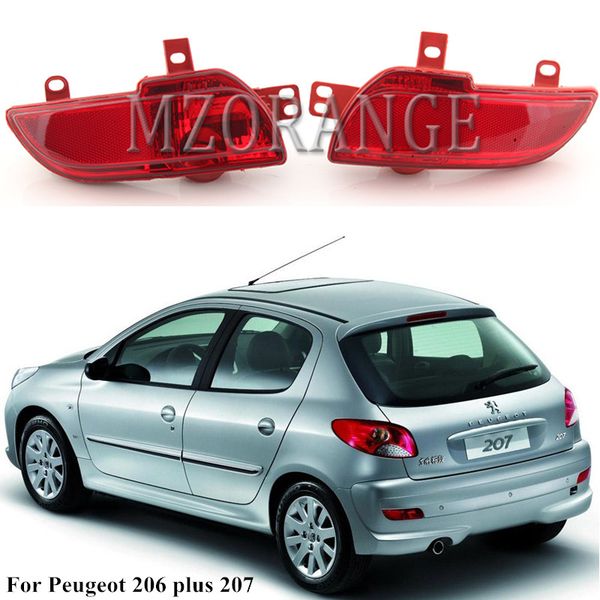rear bumper light for 206 plus 207 hatchback sedan tail fog lamp reflector warning signal lamp red color car accessories
rear bumper light for 206 plus 207 hatchback sedan tail fog lamp reflector warning signal lamp red color car accessories