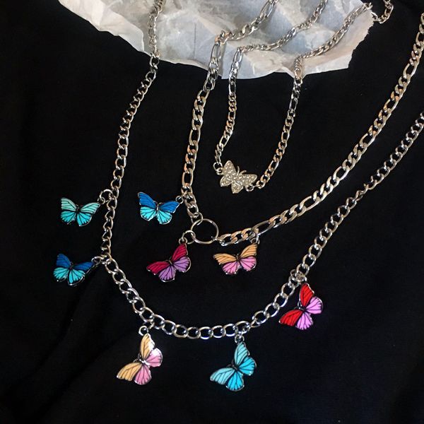 punk style butterfly choker necklace jewelry women collares gothic hip hop gift necklace collares mujer, Silver
punk style butterfly choker necklace jewelry women collares gothic hip hop gift necklace collares mujer, Silver