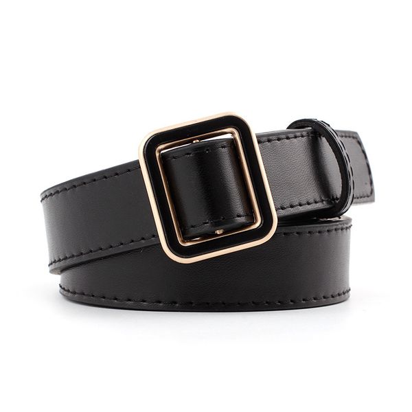 new wide leather waist strap belt women gold square pin metal buckle belts woman belts for jeans, Black;brown
new wide leather waist strap belt women gold square pin metal buckle belts woman belts for jeans, Black;brown