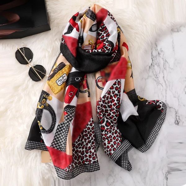 scarves hijab summer women soft long print silk scarf lady shawl wrap 2021 bandana beach stoles, Blue;gray
scarves hijab summer women soft long print silk scarf lady shawl wrap 2021 bandana beach stoles, Blue;gray