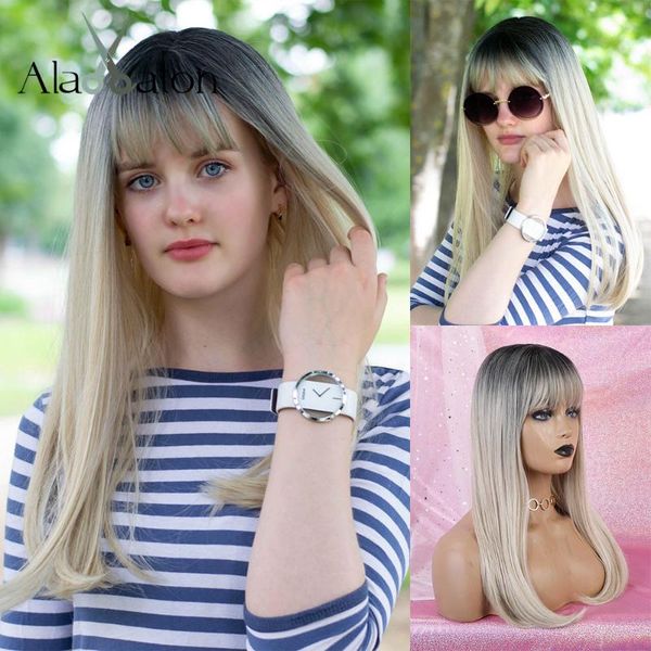 alan eaton ombre black blonde long straight wigs with bangs synthetic hair wigs for woman heat resistant natural hair
alan eaton ombre black blonde long straight wigs with bangs synthetic hair wigs for woman heat resistant natural hair