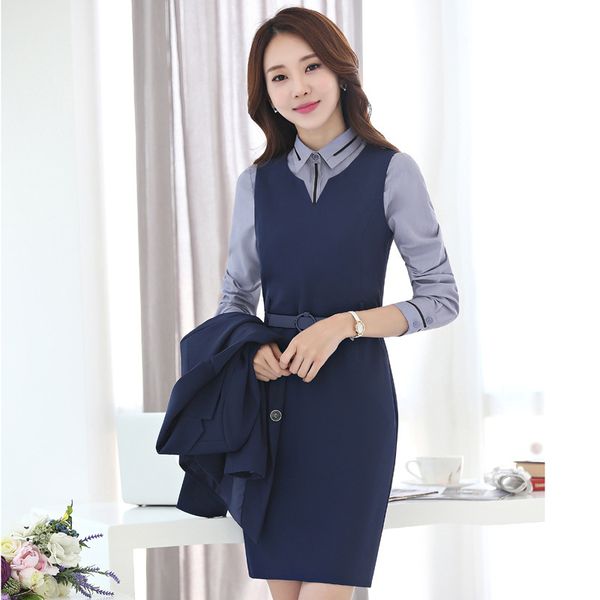 women's two piece pants occupation vest pattern fashion self-cultivation temperament dress jewelry store beautician clothes woman, White
women's two piece pants occupation vest pattern fashion self-cultivation temperament dress jewelry store beautician clothes woman, White