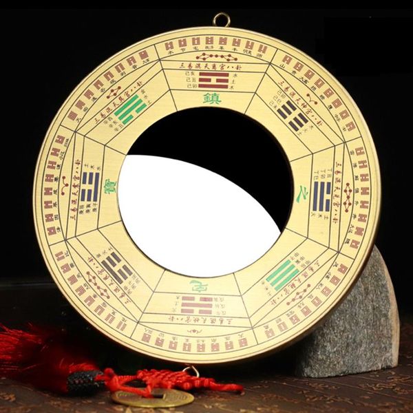 decorative objects & figurines fengshui copper brass bagua mirror zhenzhai jiugong concave convex tai chi yin and yang pendant taoist decora
decorative objects & figurines fengshui copper brass bagua mirror zhenzhai jiugong concave convex tai chi yin and yang pendant taoist decora