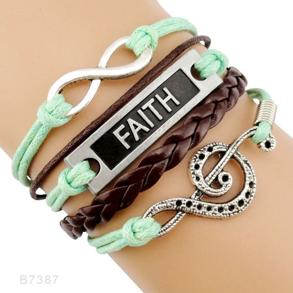 charm bracelets friendship gift infinity love music treble clef dance dancing guitar band mom singing musician leather wrap for women, Golden;silver
charm bracelets friendship gift infinity love music treble clef dance dancing guitar band mom singing musician leather wrap for women, Golden;silver