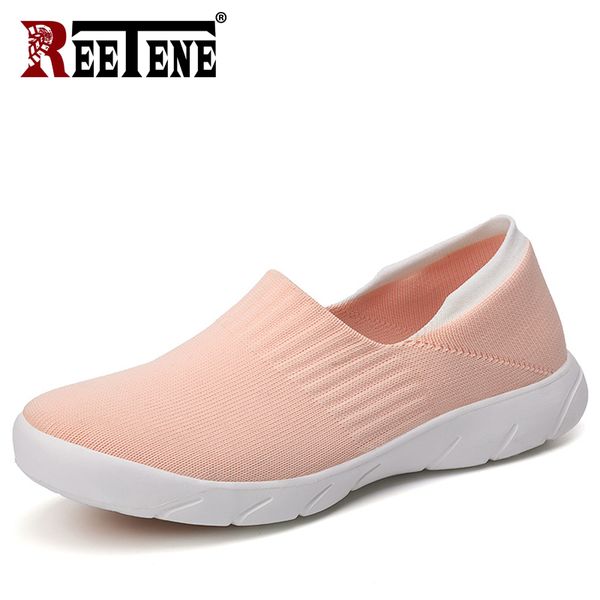 reetene summer fashion women mesh shoes casual slip on women sneakers soft lightweight ladies footwear comfort sport flats shoes, Black
reetene summer fashion women mesh shoes casual slip on women sneakers soft lightweight ladies footwear comfort sport flats shoes, Black