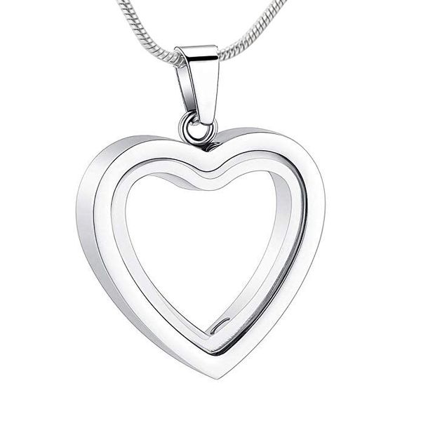 pendant necklaces stainless steel memorial glass heart locket for ashes hair vial keepsakes cremation jewelry pet necklace, Silver
pendant necklaces stainless steel memorial glass heart locket for ashes hair vial keepsakes cremation jewelry pet necklace, Silver