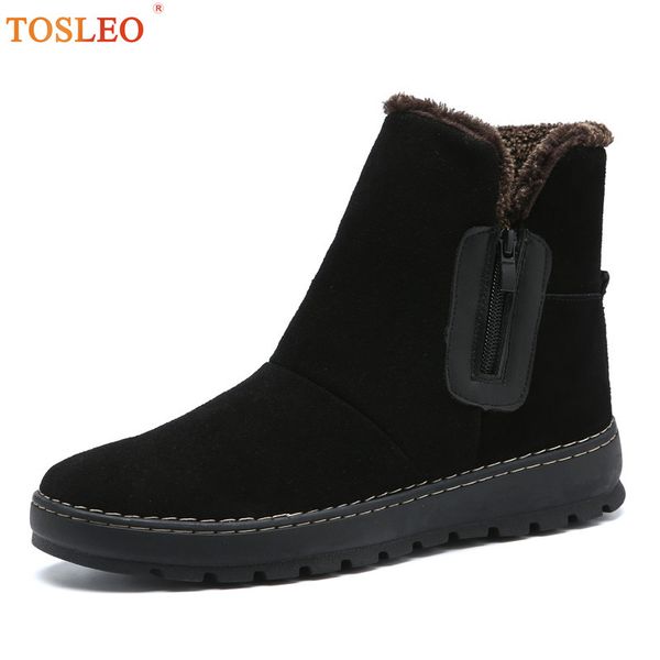 natural suede winter boots men plush warm winter shoes men boots black
natural suede winter boots men plush warm winter shoes men boots black