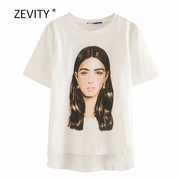 women's t-shirt 2021 women summer o neck beauty print casual white female chic back hollow out embroidery t shirts leisure t666 
women's t-shirt 2021 women summer o neck beauty print casual white female chic back hollow out embroidery t shirts leisure t666