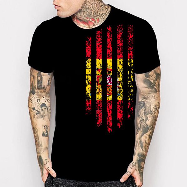 new spain country flag print t-shirt men's black 100% cotton short sleeve summer fashion clothing brand mens euro size
new spain country flag print t-shirt men's black 100% cotton short sleeve summer fashion clothing brand mens euro size