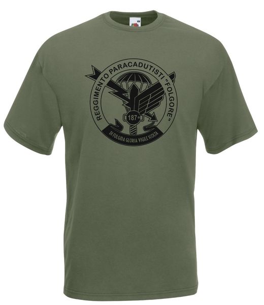 2019 new высокого качества tee shirt t-shirt рубашка полка paracadutiscti folgore motto 187 лето хлопок футболку
2019 new высокого качества tee shirt t-shirt рубашка полка paracadutiscti folgore motto 187 лето хлопок футболку