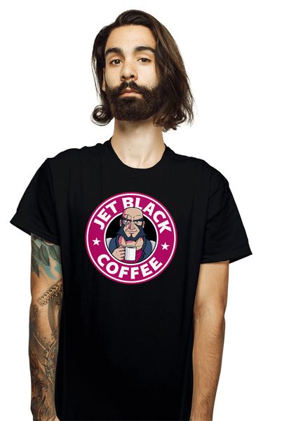 jet black coffee ковбой бибоп забавный логотип черная футболка s-3xl летний стиль tee shirt
jet black coffee ковбой бибоп забавный логотип черная футболка s-3xl летний стиль tee shirt