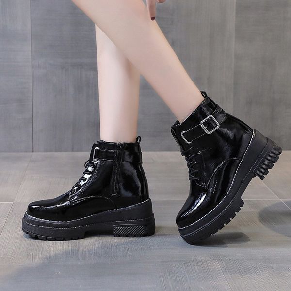 women boots high heels leather women's shoes boots-women booties ladies zipper round toe stiletto riding autumn rock, Black
women boots high heels leather women's shoes boots-women booties ladies zipper round toe stiletto riding autumn rock, Black