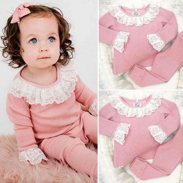 2pcs kid baby girl clothes lace ruffle t-shirt pants leggings cotton outfit, Blue;gray
2pcs kid baby girl clothes lace ruffle t-shirt pants leggings cotton outfit, Blue;gray