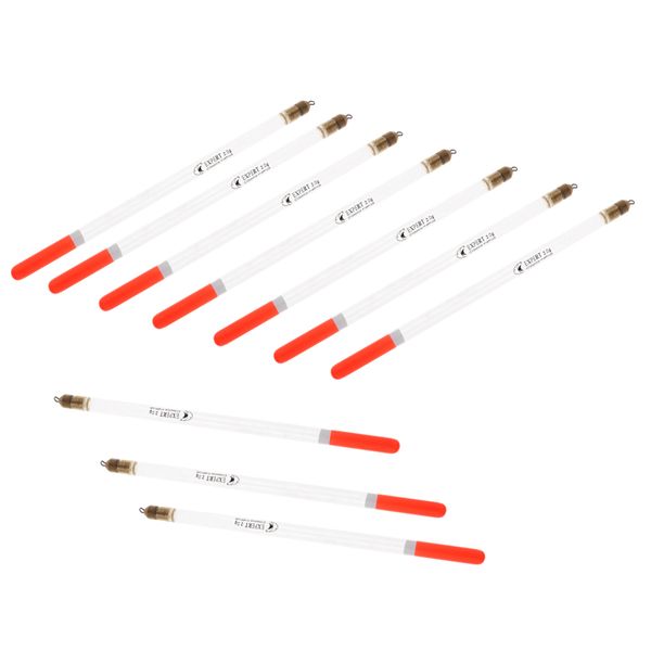 10шт поплавков tubes рыбалка буи бобберс кристалл wagglers 14см 20см
10шт поплавков tubes рыбалка буи бобберс кристалл wagglers 14см 20см