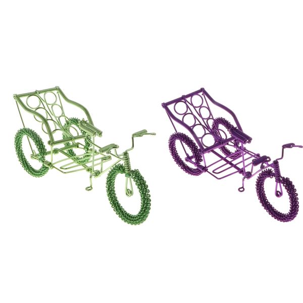 2pcs handmade aluminum wire bicycle tricycle bike model figurine crafts home decor desk supplies pgraphy props
2pcs handmade aluminum wire bicycle tricycle bike model figurine crafts home decor desk supplies pgraphy props