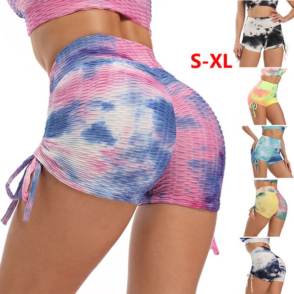 women tie dye sport shorts printed high waist stretchy fitness running gym athletic leggins ladies push up sportwear, White;red
women tie dye sport shorts printed high waist stretchy fitness running gym athletic leggins ladies push up sportwear, White;red