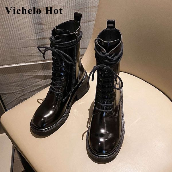 vichelo горячая горячей продажи мотоциклов сапоги из натуральной кожи круглый носок на высоких каблуках ботинки зимы согреться молодой леди, Black
vichelo горячая горячей продажи мотоциклов сапоги из натуральной кожи круглый носок на высоких каблуках ботинки зимы согреться молодой леди, Black