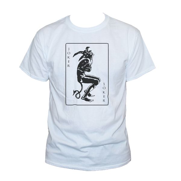 fashion design evil joker card t shirt tattoo goth style printed graphic tee sizes s m l xl xxl print round neck
fashion design evil joker card t shirt tattoo goth style printed graphic tee sizes s m l xl xxl print round neck