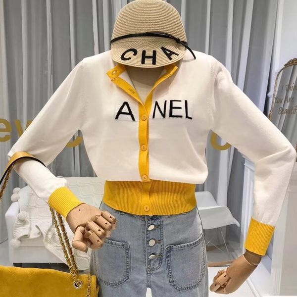 korean style fashionable women's new long sleeve letter knitwear knitwear color matching cardigan coat single-breasted slim round neck, White;black
korean style fashionable women's new long sleeve letter knitwear knitwear color matching cardigan coat single-breasted slim round neck, White;black