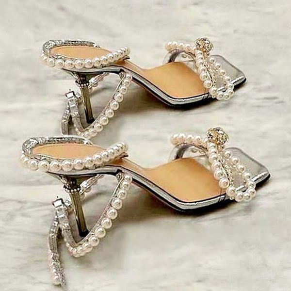 women high heels sandals elegant clear rhinestone bow sandals stiletto heel ladies pearls party wedding shoes, Black
women high heels sandals elegant clear rhinestone bow sandals stiletto heel ladies pearls party wedding shoes, Black