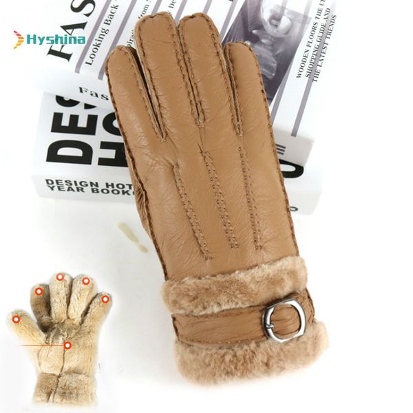 new men winter gloves warm genuine sheep fur gloves for men thermal goat fur cashmere real leather leather snow gloves manual t200915, Blue;gray
new men winter gloves warm genuine sheep fur gloves for men thermal goat fur cashmere real leather leather snow gloves manual t200915, Blue;gray
