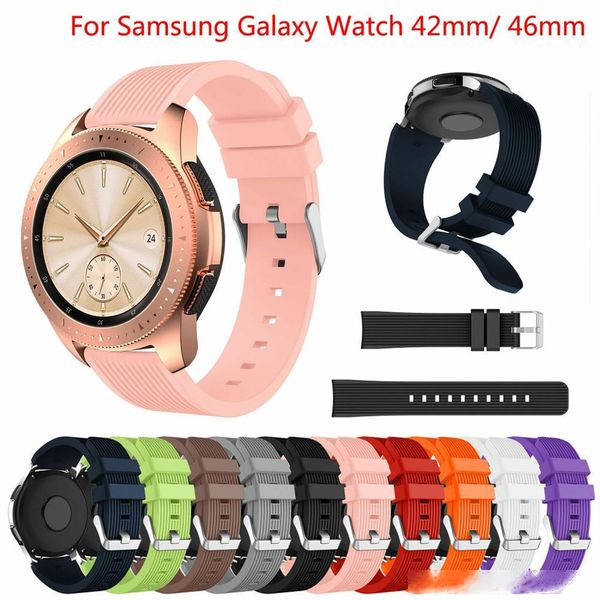 soft silicone watch band strap for samsung galaxy watch 42mm 46mm colorful replacement wrist bands strap for galaxy smart watch
soft silicone watch band strap for samsung galaxy watch 42mm 46mm colorful replacement wrist bands strap for galaxy smart watch