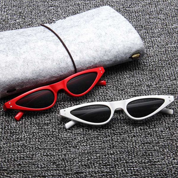 sunglasses cat eye women small triangle eyeglasses vintage stylish cateye sun glasses female uv400 2021 gifts, White;black
sunglasses cat eye women small triangle eyeglasses vintage stylish cateye sun glasses female uv400 2021 gifts, White;black