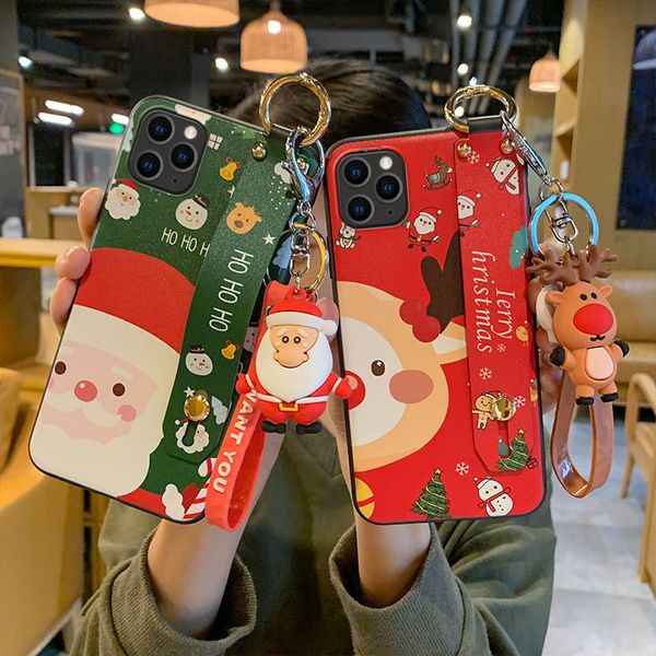 2020 new christmas phone case for iphone 11 pro max 7 8 6 6s plus wristband iphone x xs max xr cases cover santa claus pendant keychain
2020 new christmas phone case for iphone 11 pro max 7 8 6 6s plus wristband iphone x xs max xr cases cover santa claus pendant keychain