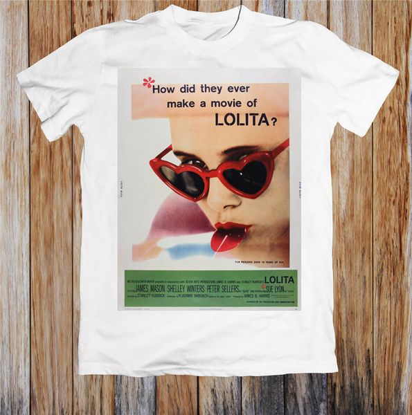 lolita 60's movie poster t-shirt brand clothing tee shirt