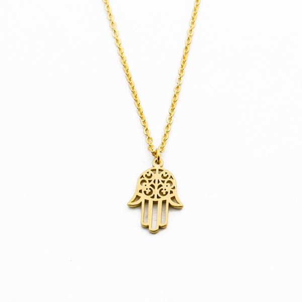 arabic soy hamsa hand pendant necklace women men amulet stainless steel gold color hand of fatima choker islamic jewelry, Silver
arabic soy hamsa hand pendant necklace women men amulet stainless steel gold color hand of fatima choker islamic jewelry, Silver