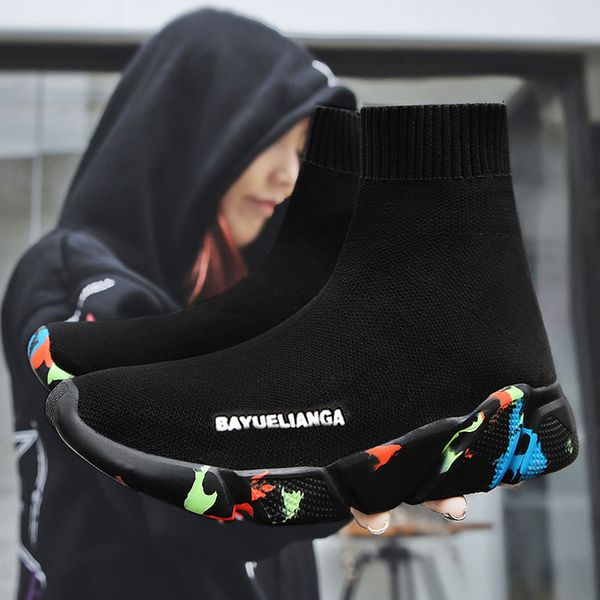 warm plus size 46 breathable mesh platform sneakers women slip on soft ladies casual running shoes woman knit sock shoes flats, Black
warm plus size 46 breathable mesh platform sneakers women slip on soft ladies casual running shoes woman knit sock shoes flats, Black