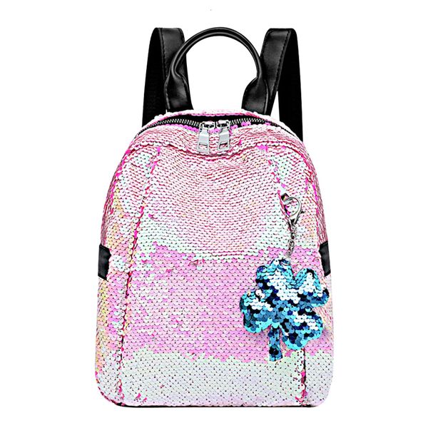 female fashion mini gradient sequins backpacks pendant casual women girls kids shining school book shoulder bags 
female fashion mini gradient sequins backpacks pendant casual women girls kids shining school book shoulder bags