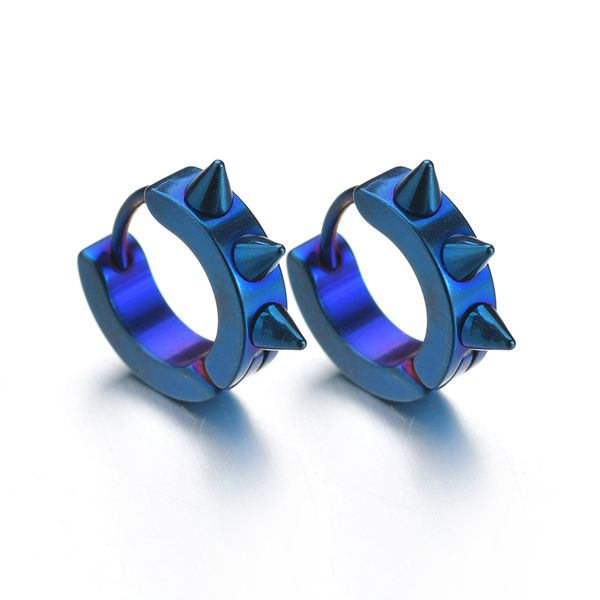 alternative rock rivet ear clip blue color zinc plated women men hoop earrings stainless steel brincos punk boucles d'oreilles, Golden;silver
alternative rock rivet ear clip blue color zinc plated women men hoop earrings stainless steel brincos punk boucles d'oreilles, Golden;silver