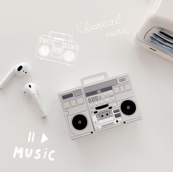 for airpods pro 3d retro sound recorder radio earpods case for apple airpods 1 2 3 wireless earphone protective cover box
for airpods pro 3d retro sound recorder radio earpods case for apple airpods 1 2 3 wireless earphone protective cover box
