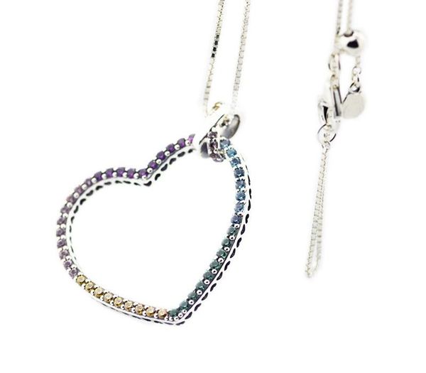 necklace pendant multicolor heart pendant 925 sterling silver collar pandora ms. color necklace collar european jewelry 8, Bronze;silver
necklace pendant multicolor heart pendant 925 sterling silver collar pandora ms. color necklace collar european jewelry 8, Bronze;silver