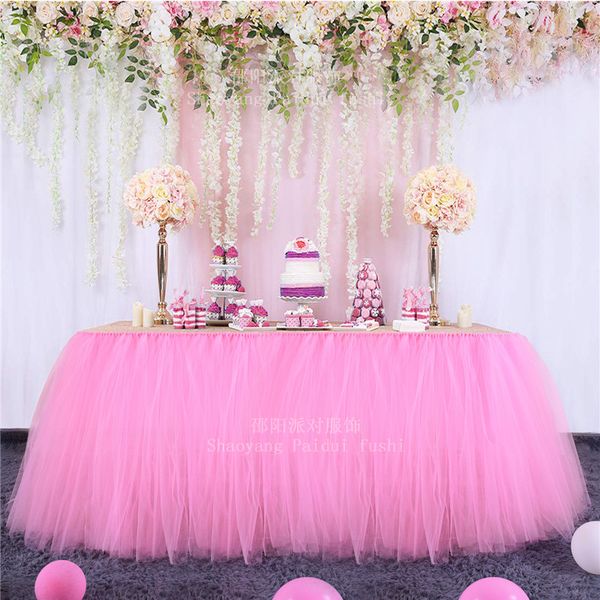 table skirt mesh fluffy tutu birthday party family activities dessert wedding decor home textile
table skirt mesh fluffy tutu birthday party family activities dessert wedding decor home textile
