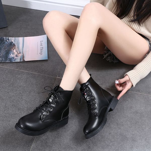 snow boots dropshipping ницца сапоги женские осенние и зимние 2020 британский стиль короткий студент плоский не скользит чистый красный, Black
snow boots dropshipping ницца сапоги женские осенние и зимние 2020 британский стиль короткий студент плоский не скользит чистый красный, Black