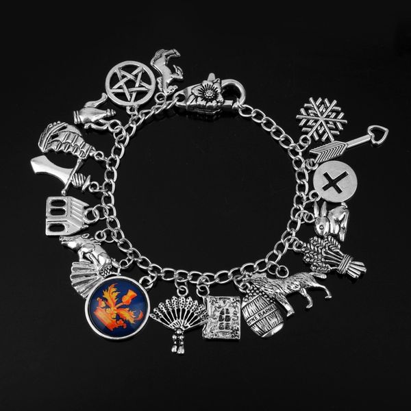 dongsheng wholesale 20pcs/lot outlander themed charm dangles&bracelet bangles vintage accessories for women men fans gift-25, Black
dongsheng wholesale 20pcs/lot outlander themed charm dangles&bracelet bangles vintage accessories for women men fans gift-25, Black