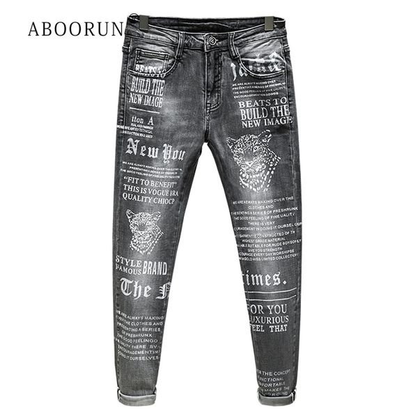 aboorun hi street men's fashion jeans skinny graffiti printed jeans hip hop urban trousers for male, Blue
aboorun hi street men's fashion jeans skinny graffiti printed jeans hip hop urban trousers for male, Blue