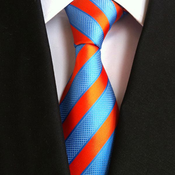 casual ties for men bright blue and orange striped tie suitable for wedding party clothing accessories man shirt neckties, Blue;purple
casual ties for men bright blue and orange striped tie suitable for wedding party clothing accessories man shirt neckties, Blue;purple