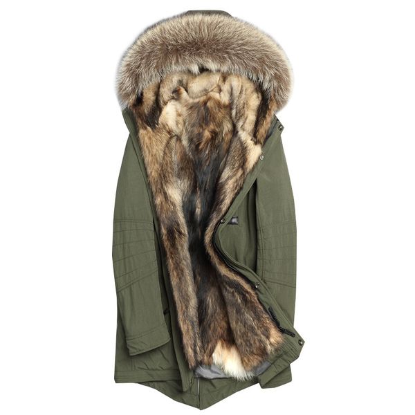 real fur coat men parka wolf fur liner long winter jacket men raccoon collar warm parkas hombre 2020 p-12-15002, Black
real fur coat men parka wolf fur liner long winter jacket men raccoon collar warm parkas hombre 2020 p-12-15002, Black