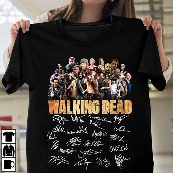 the walking dead signature lovers t shirt black summer 2019 cotton men fashion summer style fitness brand movie t shirt
the walking dead signature lovers t shirt black summer 2019 cotton men fashion summer style fitness brand movie t shirt