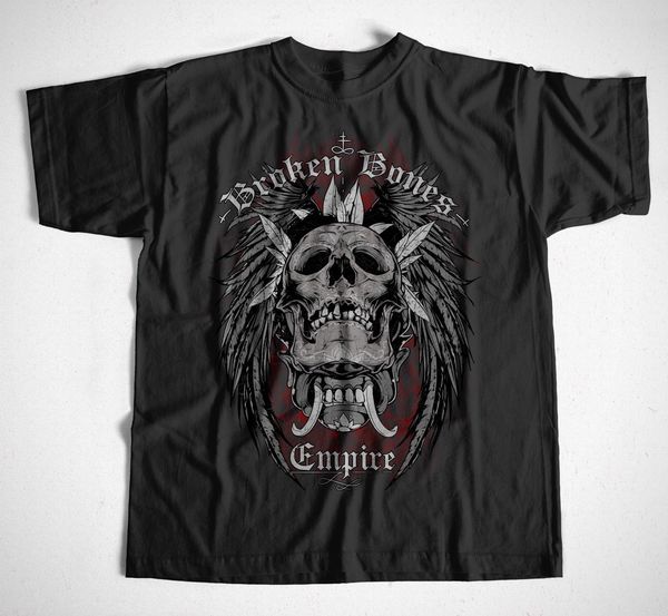 2019 men's fashion t-shirt broken bones empire s-xxl wikinger vikings totenkopf skull death gothic summer style
2019 men's fashion t-shirt broken bones empire s-xxl wikinger vikings totenkopf skull death gothic summer style